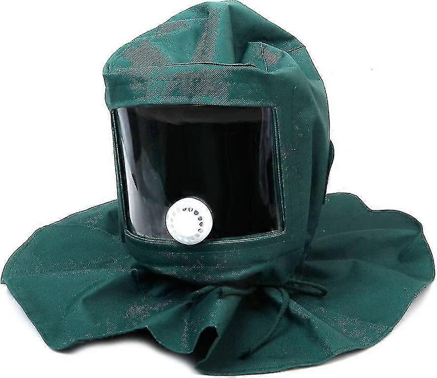 Sandblasting Sandblaster Dustproof Windproof Protective Mask Helmet