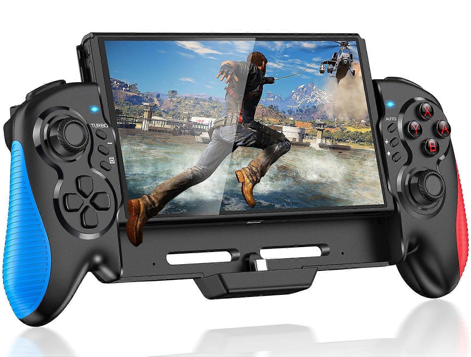 BEBONCOOL Ergonomic Joystick Controller For Nintendo Switch/Switch OLED Gamepad Joy Pad Wired 6-Axis Gyro Video Game Controller