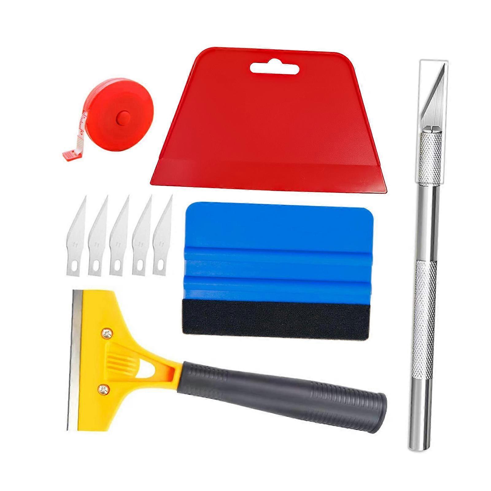 Window Tint Application Tools Squeegee Utility Knife Vinyl Wrapping Tool Set