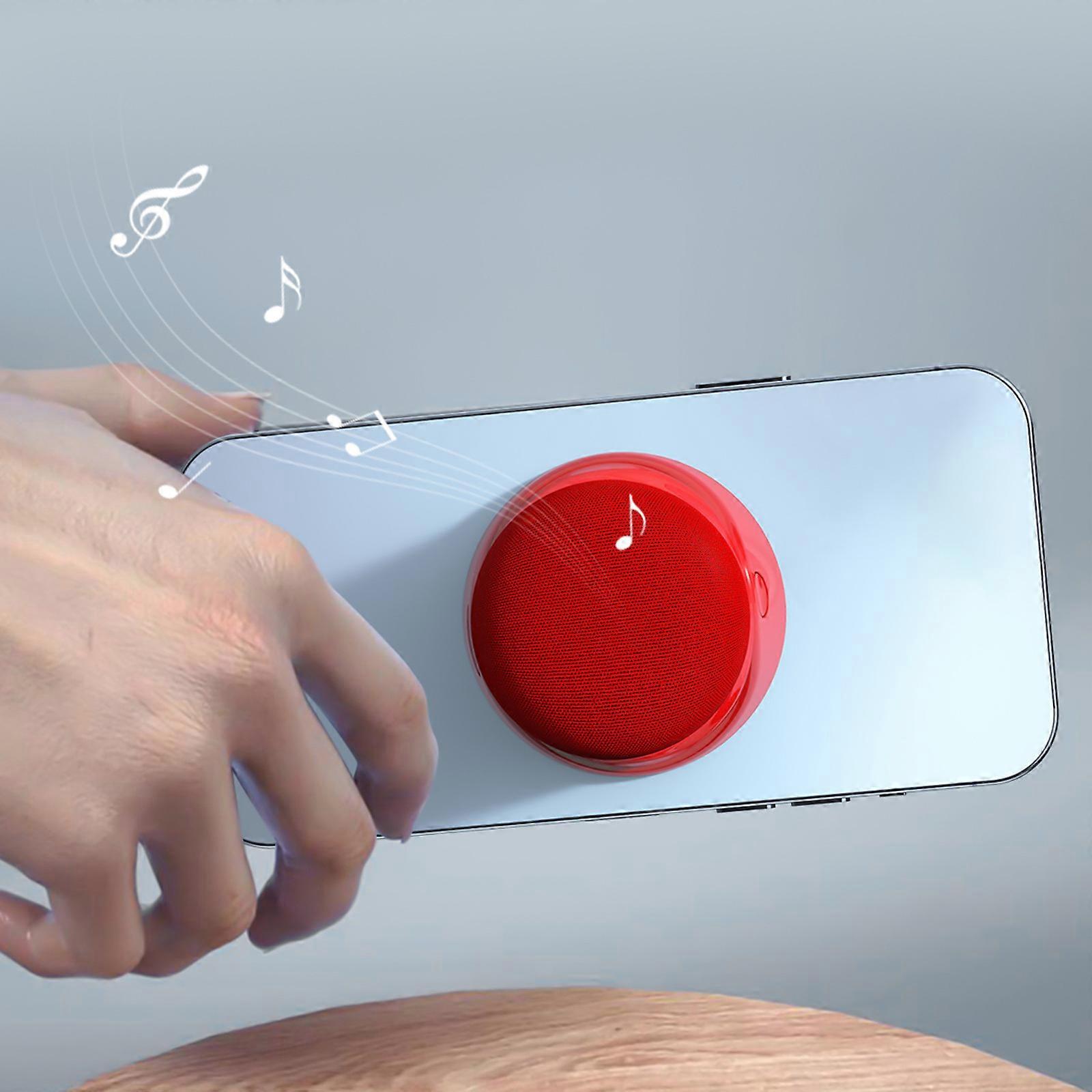 Portable Speaker Magnetic Speaker Cell Phone Bluetooth Speaker Wireless Speaker Bluetooth 5.0 Mini Speaker