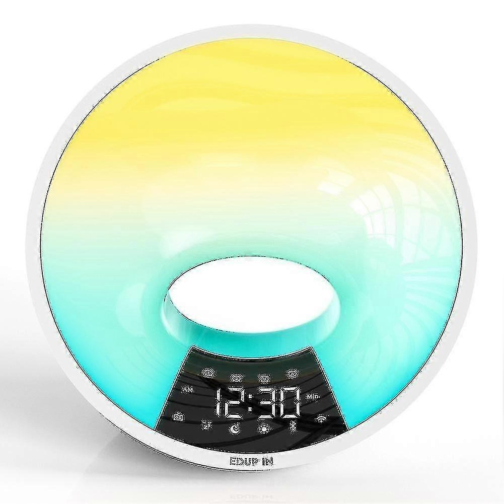 Sunrise Wifi Tuya App Wake Up C Duals Alarme Radio Adjable Ligh Us Plu