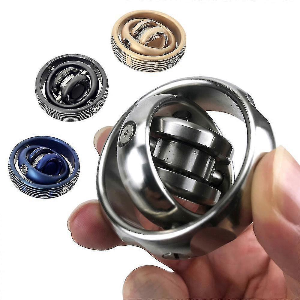 Mechforce Edc Gyro Spinner Upgraded 3d Gyro Fidget Spiner Metal Gyroscope Relief Stress Hand Fingertip Rotary Balancing Toys