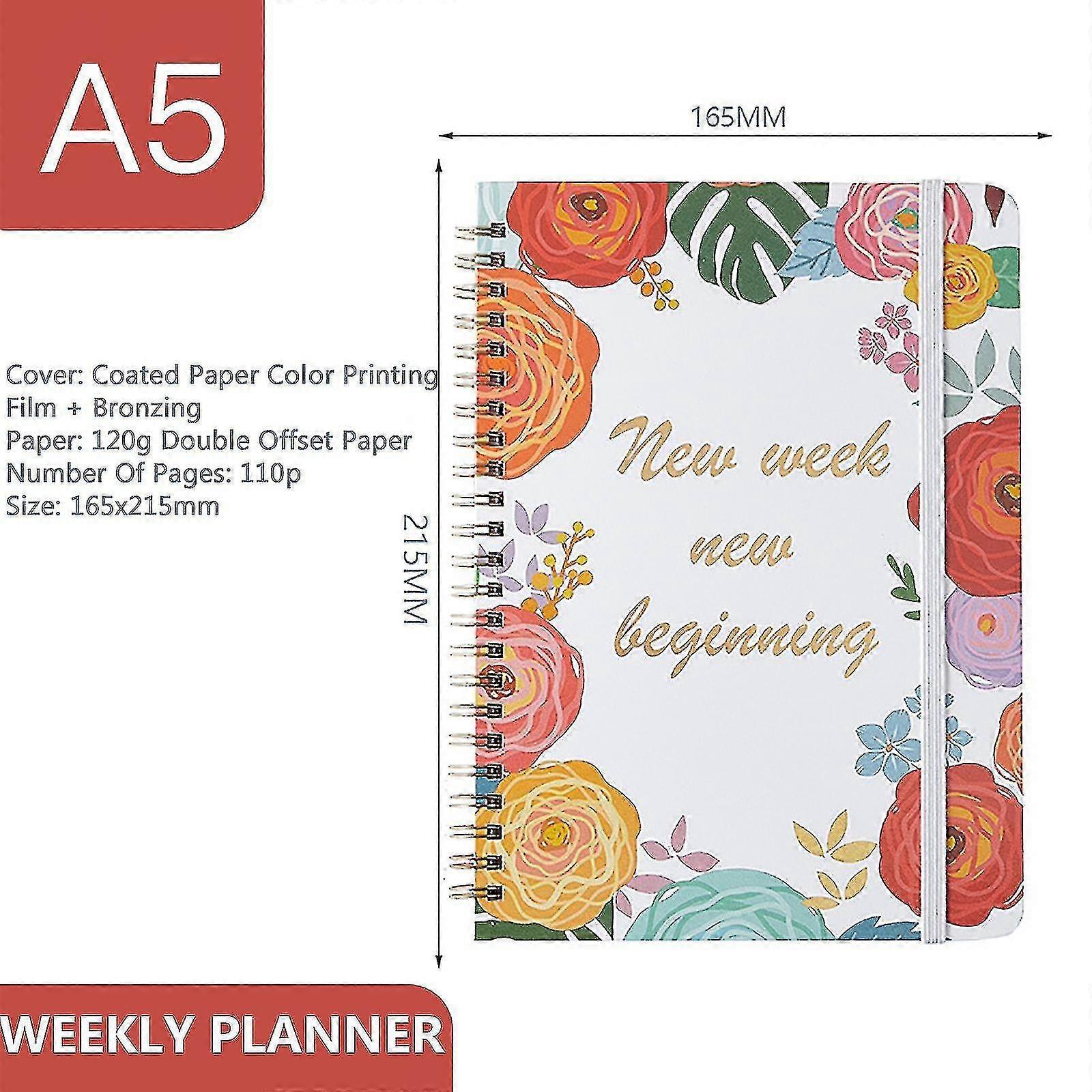 2022 Daily Planner This Schedule Book,weekly & Monthly Planner From Jan 2022 To Dec 2022