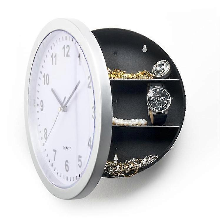 Wall Clock Home Safe Clock Safe Hidden Storage Valuables Box