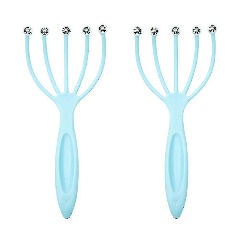 Handheld Claw Head Massager For Deep Relaxation In The Office Home Spa(2-pack)