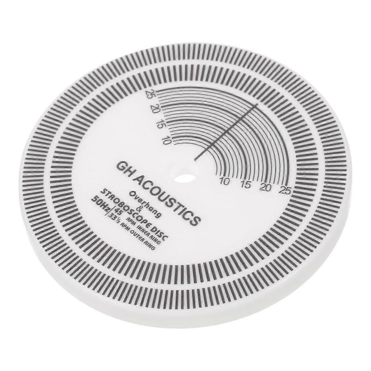 Reliable Turntables Strobe Disc Stroboscope Mat Tests Rotational Speed Detection Vinyl Recording Speed Measuring Disc