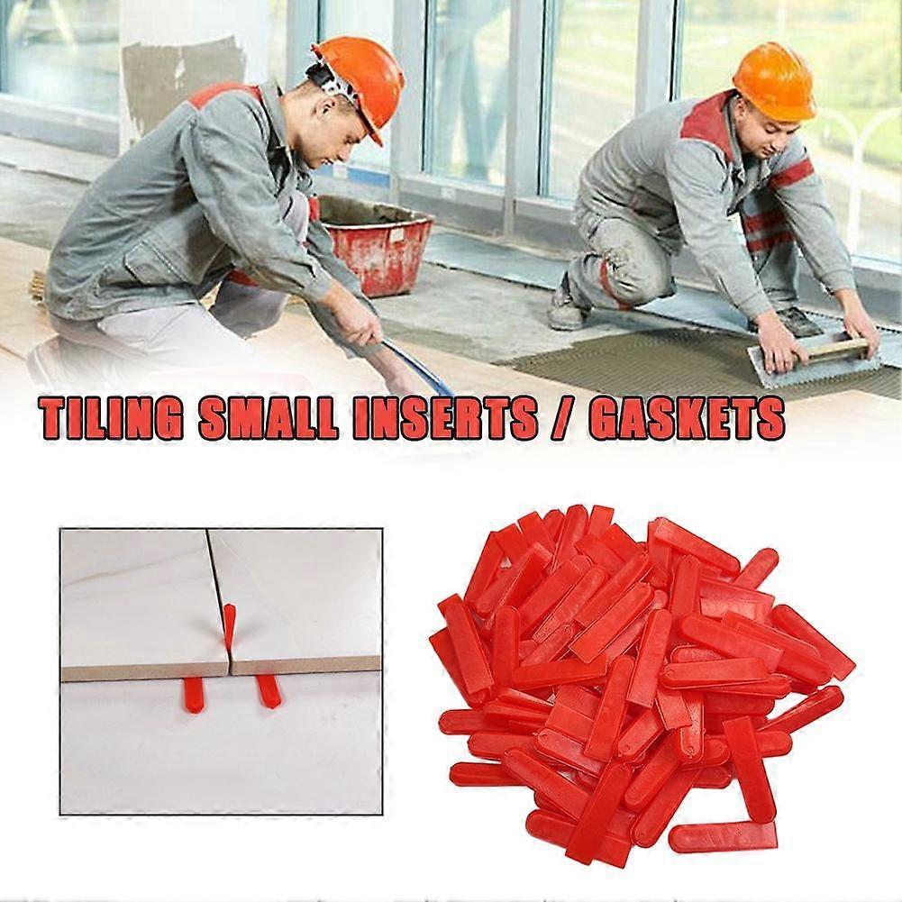 100PCS/Set Wedges Plastic Ceramic Tile Leveling System Tiling Floor Wall Carrelage Tools Spacers Locator Leveler Level
