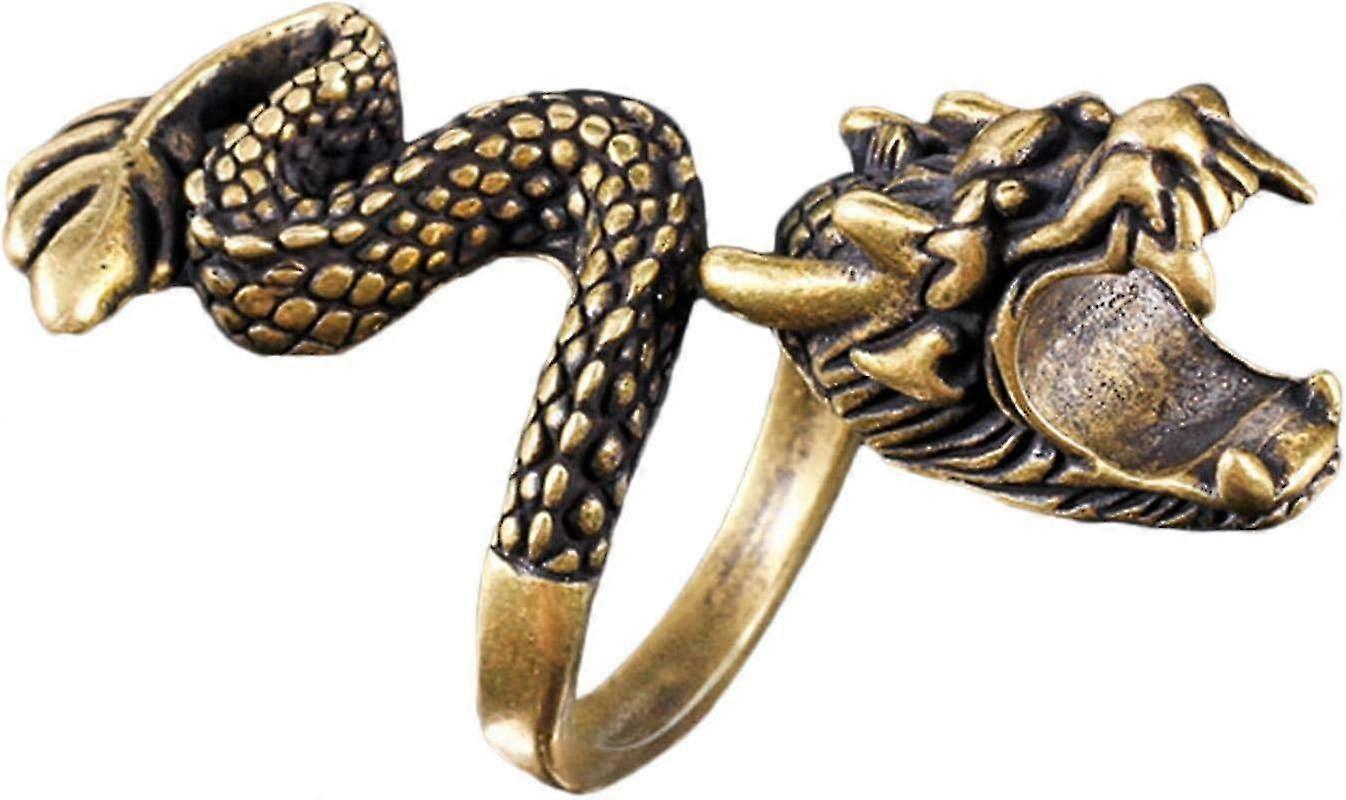 Cigarette Holder Ring, Adjustable Dragon-shaped Design Finger Cigarette Holder Ring, Hands Free Ciga