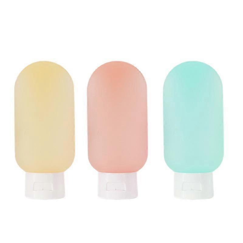Generic Travel Bottles (3pcs, Pink+yellow+blue)