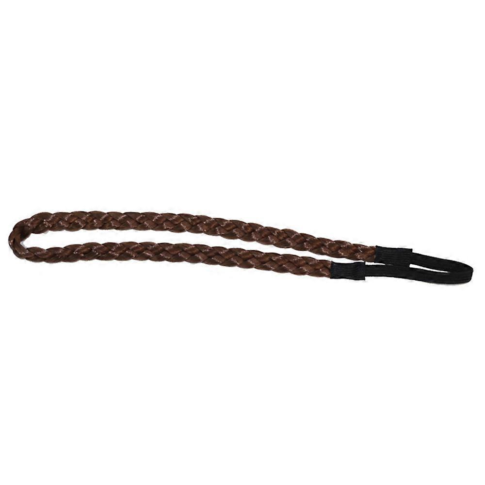 Medium single hair band braid