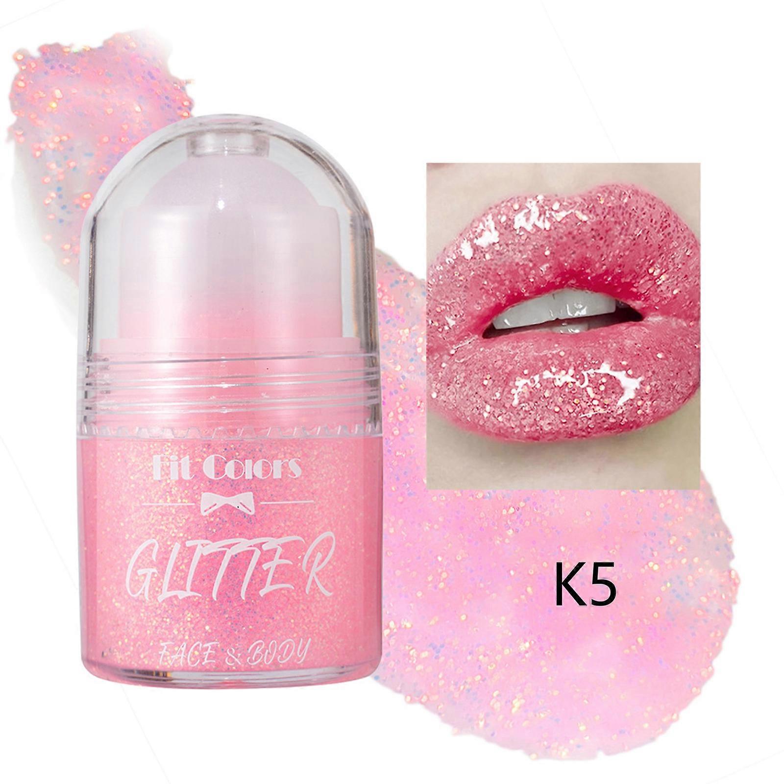 Roll-on ολογραφικό τζελ Glitter σώματος για μαλλιά προσώπου σώματος, χαμαιλέοντας χρώμα που αλλάζει Glitter Gel Festival Πάρτι Body Shimmer Glitter Μακιγιάζ
