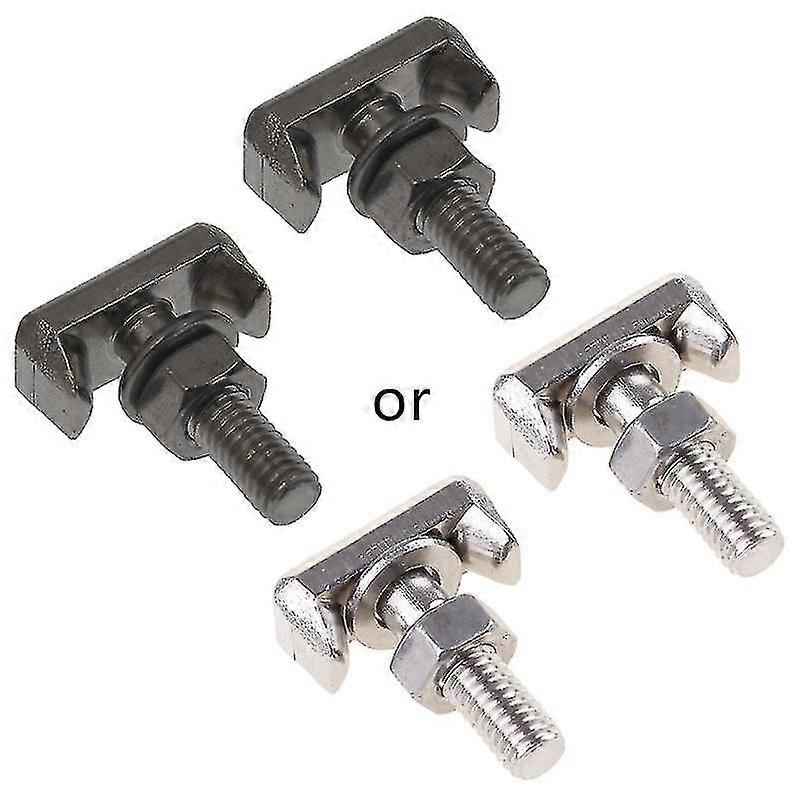 2pcs/set Automotive Battery Terminals Wearproof Car T-bolt Replace 19116852