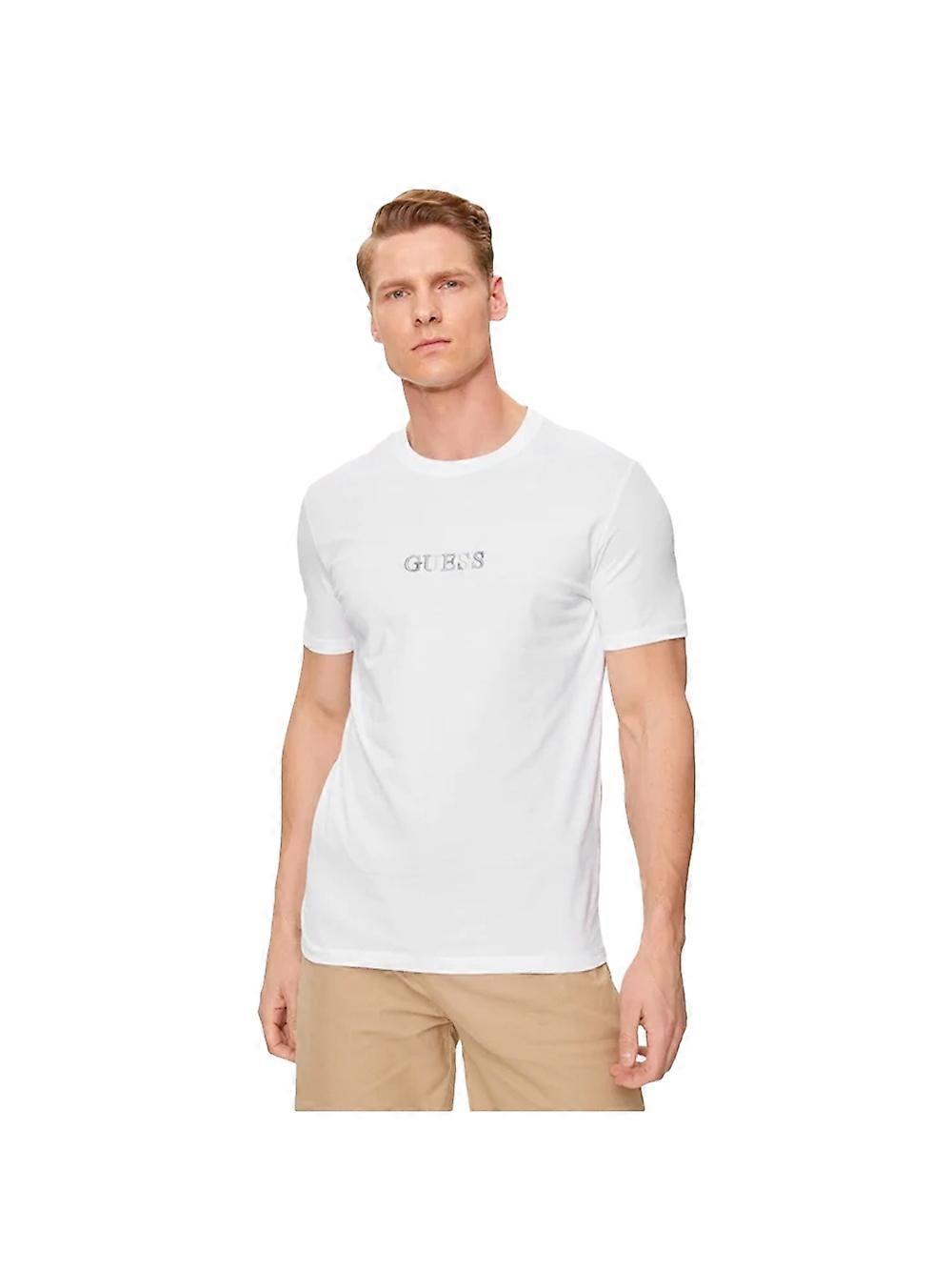 Guess Classic 男款 T 恤 白色