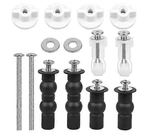 Toilet Seat Fixings Hinges Toilet Cover Screws, Toilet Seat Accessories Expansion Screws for Lid