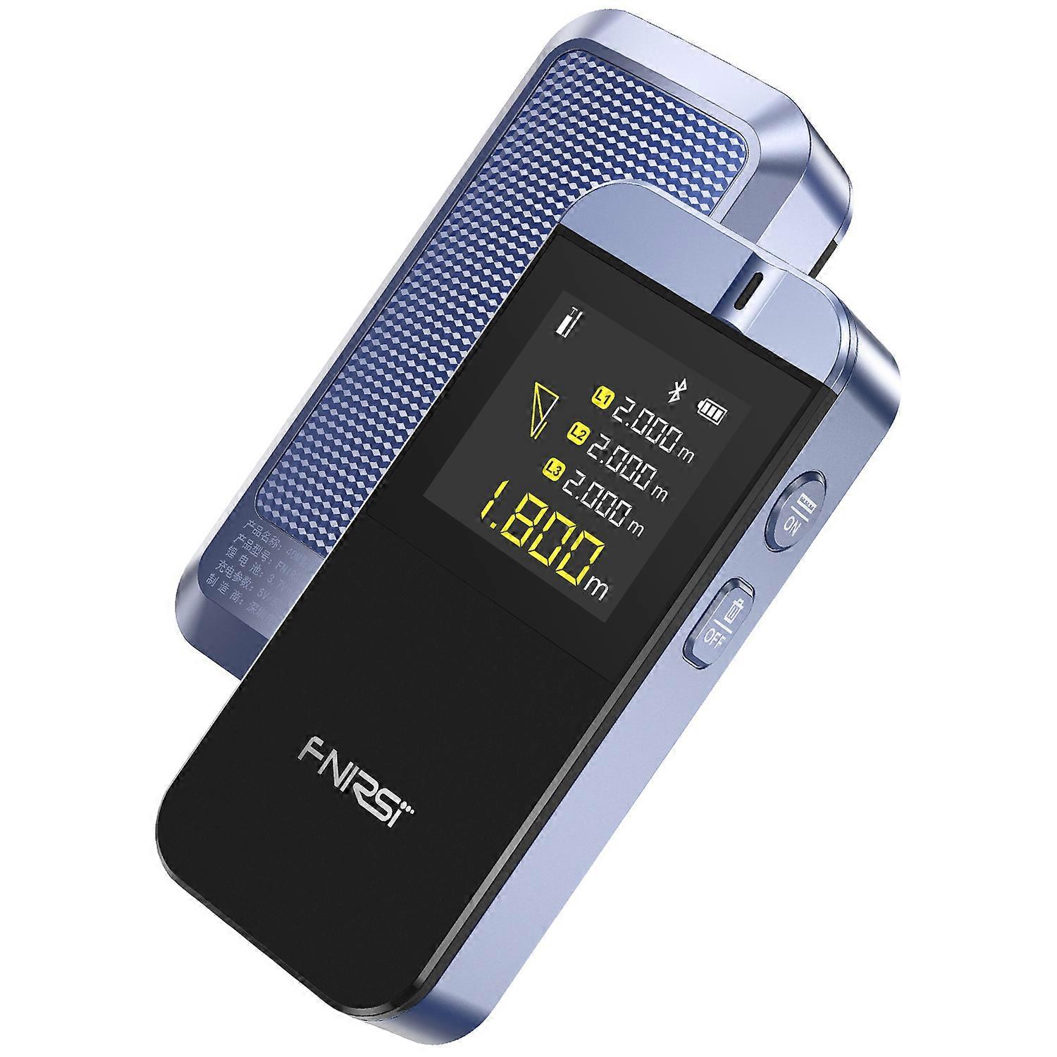IR40 Digital Laser Tape Measure 40M Laser Rangefinder Accurate Distance Meter Construction Roulette Android IOS APP