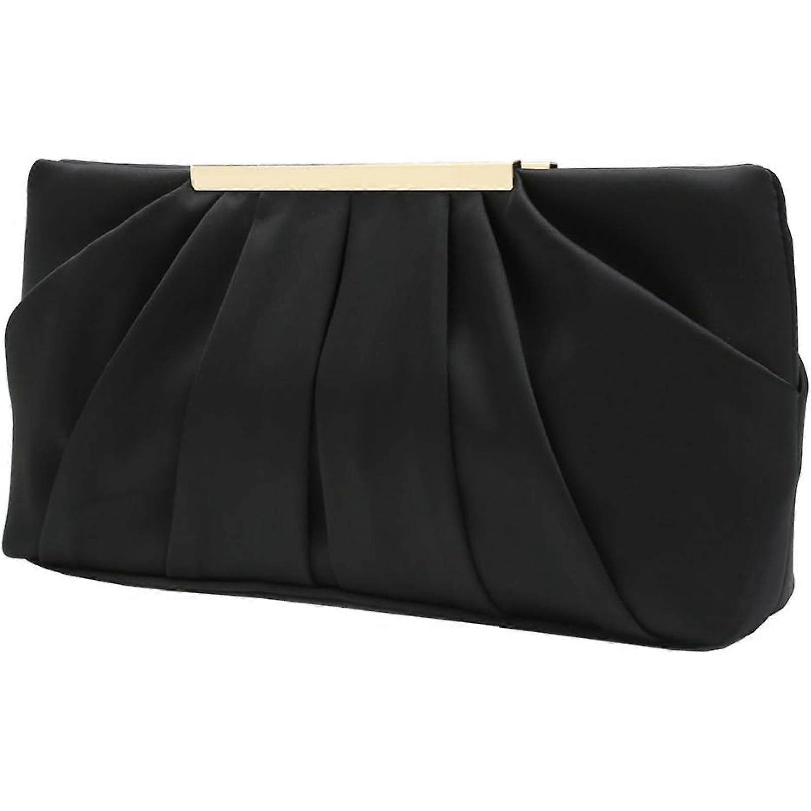 2024 New Clutch Bag Evening Bag Elegant Pleated Satin Formal Handbag Simple Elegant Women's Purse