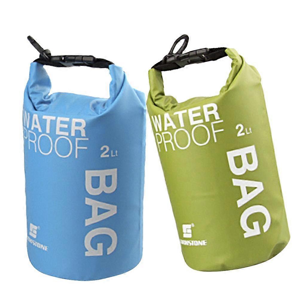 2pcs Waterproof Backpack Rucksack Surfing Storage Packbag Outdoor