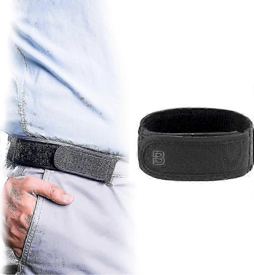 No Buckle Elastic Belt For Men Fits 1.5 Inch Belt Loops, Comfort