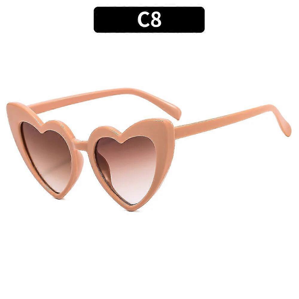 Kids Love Heart Shaped Sunglasses Vintage Baby Boys Girls Love Frame Sun Glasses Oculos De Sol UV400 Street Beat Baby Girls Glas