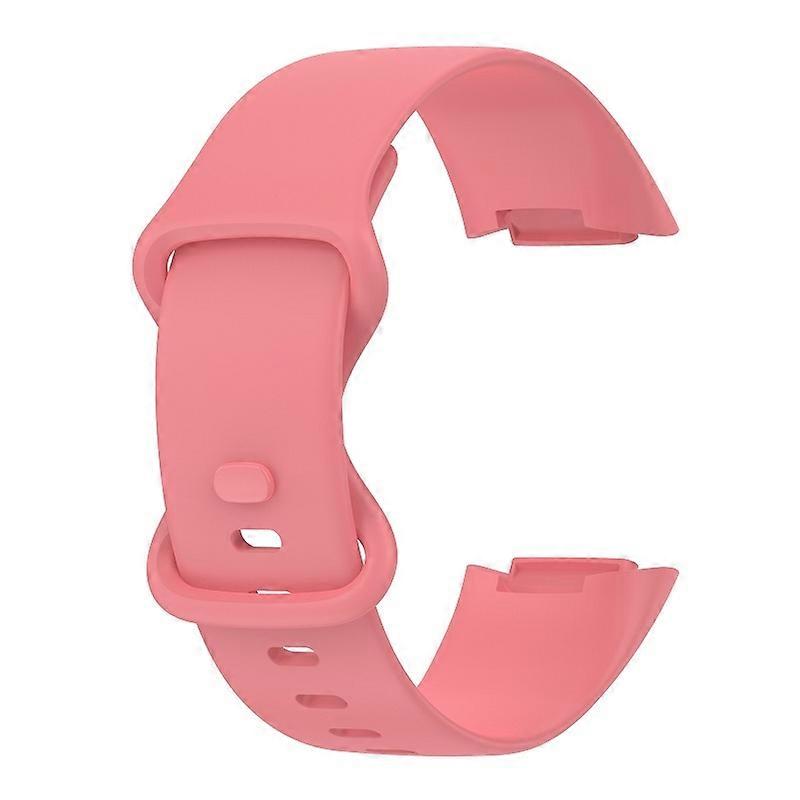 Solid Color Silicone Strap For Fitbit Charge 6