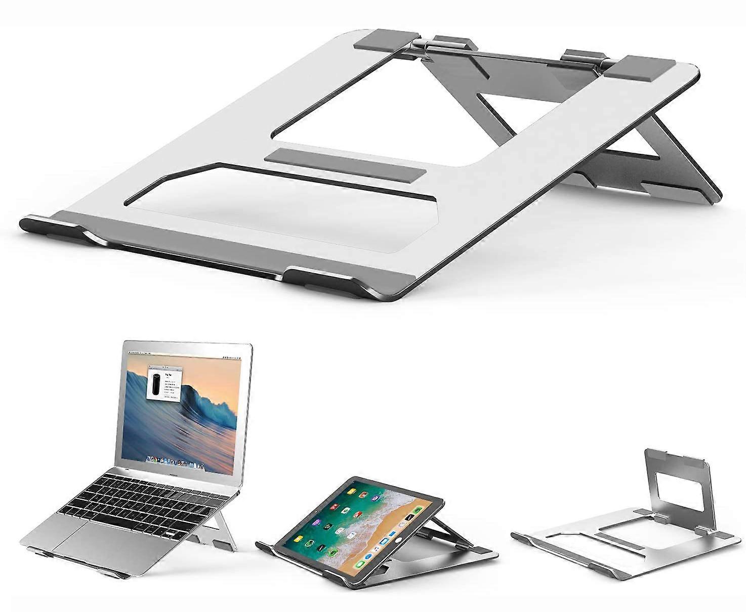 Vented Laptop Stand Adjustable Lightweight for 4 to 17" Laptops