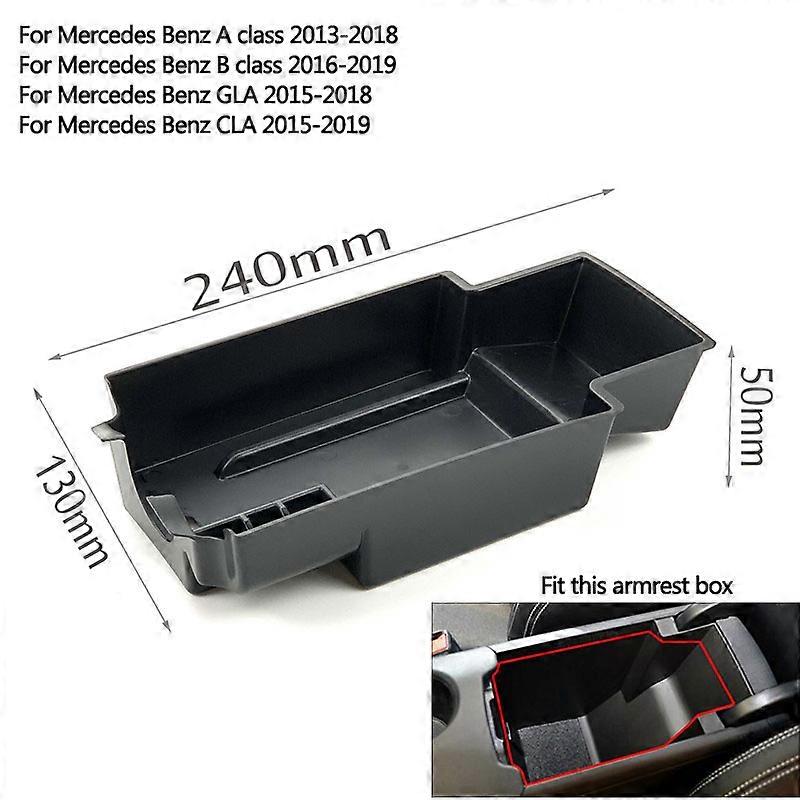 Car Styling Accessories Central Armrest box For Mercedes Benz A B C E class CLS GLA CLA GLK GLC M/GLE/GL/GLS-Class