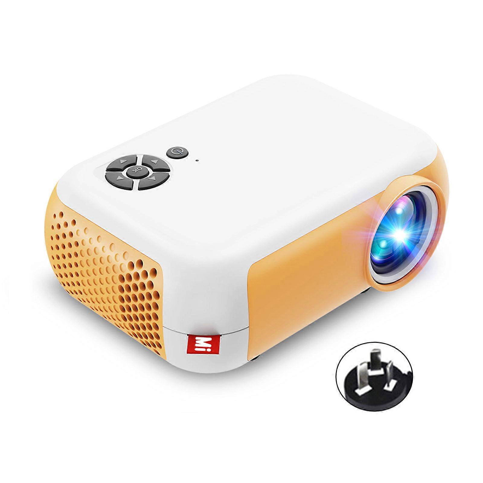 A10 Mini Projector 1080P LED Projector 2" Screen for PC Tablet Laptop Console