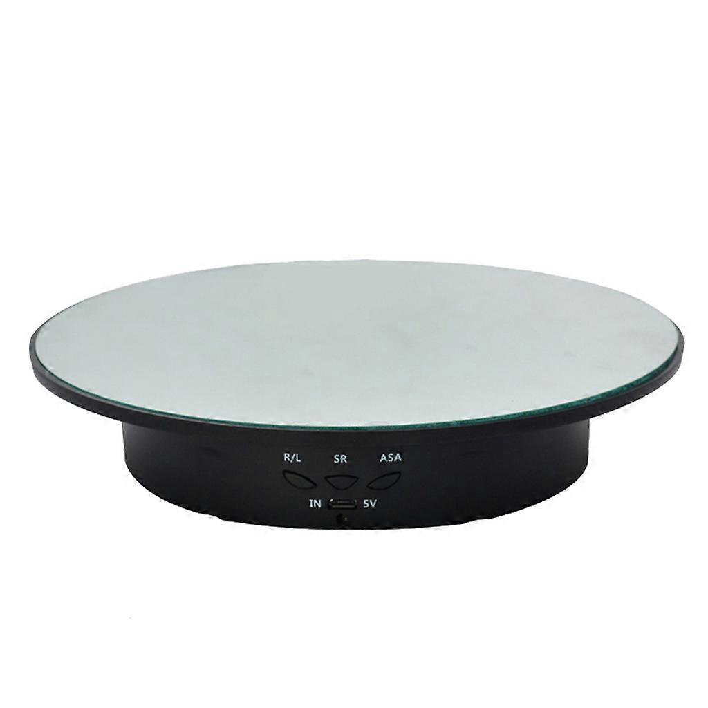 3 velocità Display elettrico rotante Stand Specchio Giradischi Base girevole