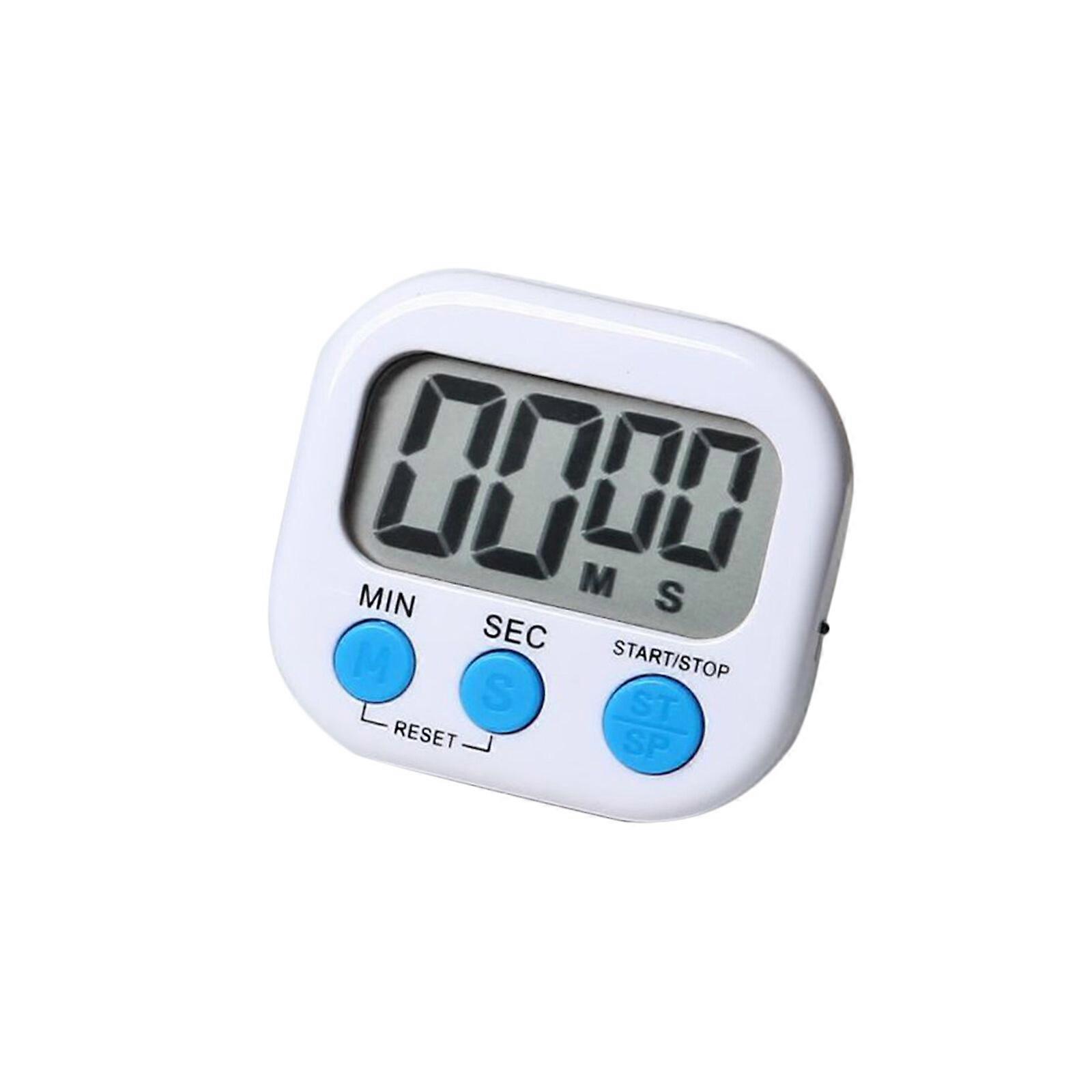 Kitchen Timer, Learning Timer with Loud Ring, Oversized Display, Convenient to Use, Large Clear Digits, Small Alarm Clock