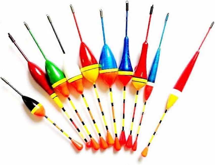 10 قطع عوامات الصيد مجموعة معالجة الصيد يطفو الملونة رغوة الصيد العوامات الصيد القطب الصيد يطفو الصيد معالجة التبعي لمعظم أنواع fis الخشنة