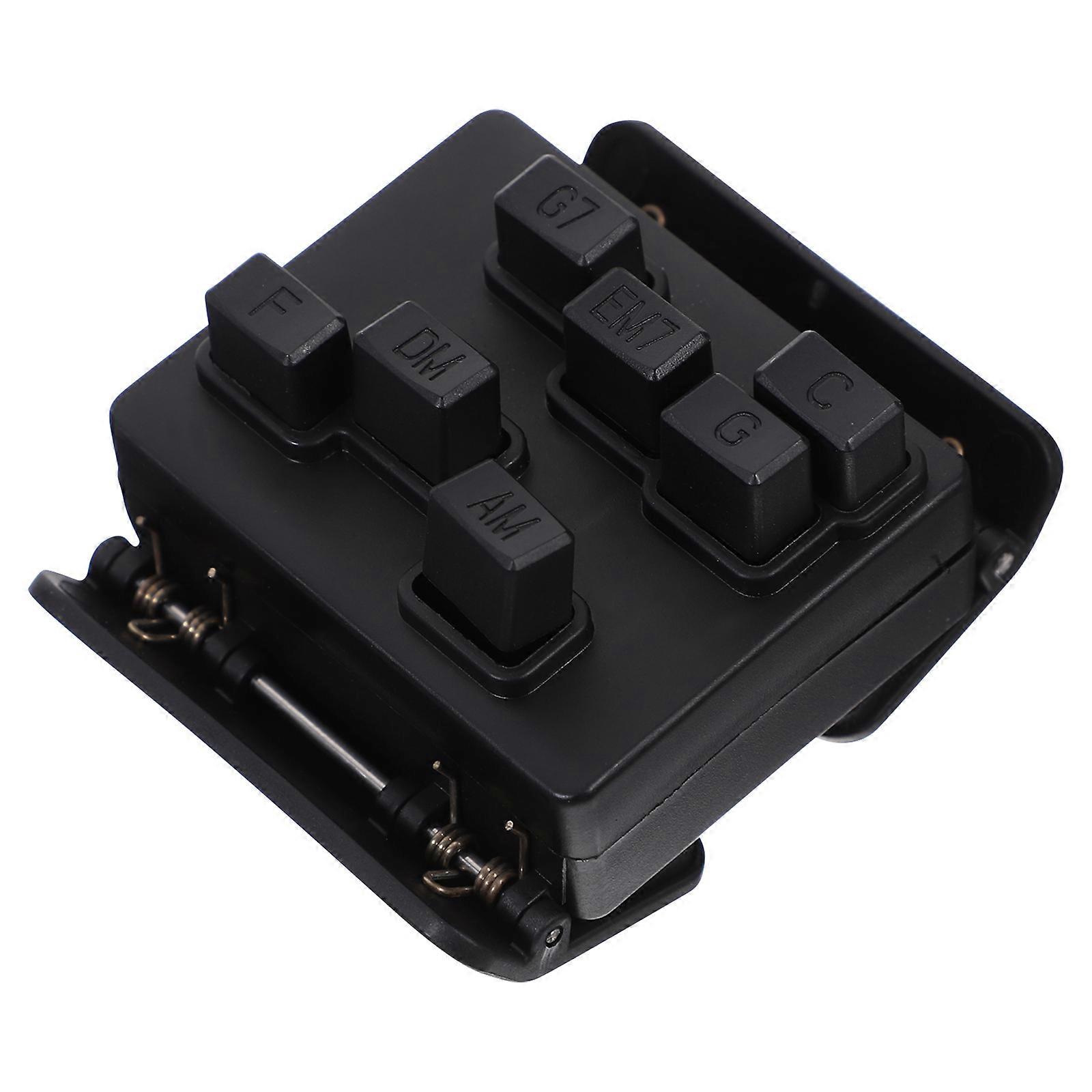 Ukulele Learning System Teaching Practice Aid for Beginner (Black)