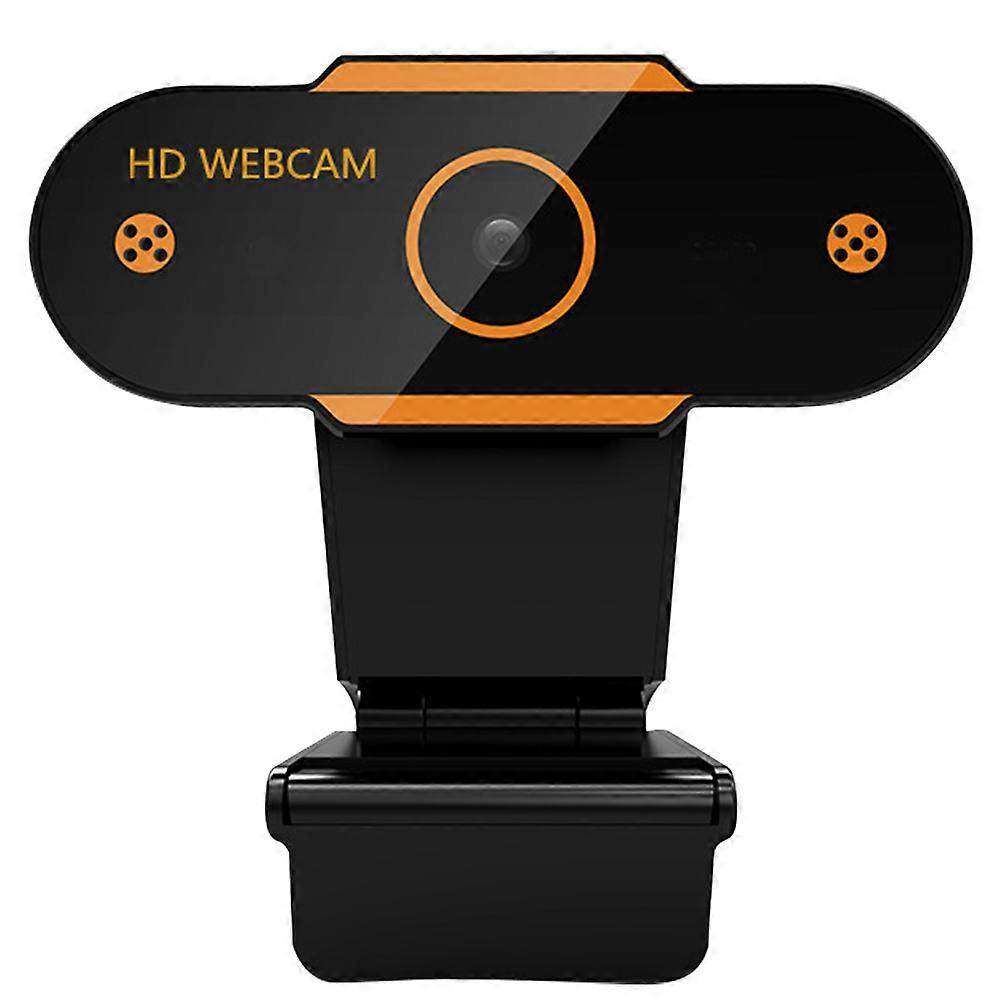 1pc Adjustable Base Webcam Net Course Live Broadcast Camera with Mic (1080P)