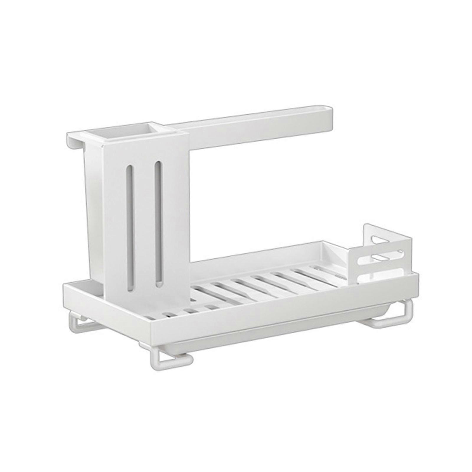Supporto in spugna Lavello Caddy Lavello da cucina Organizer Supporto in spugna per lavello da cucina con scomparti separati Supporto in spugna per lavello