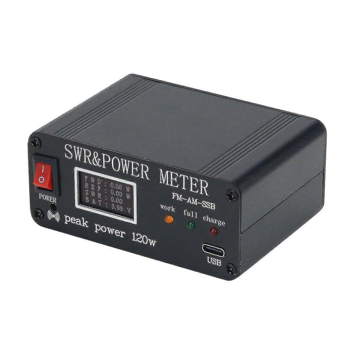 Naiwang Fm-am-ssb 1.8mhz-50mhz Swr Watt Meter Swr Meter 120w 1000mah