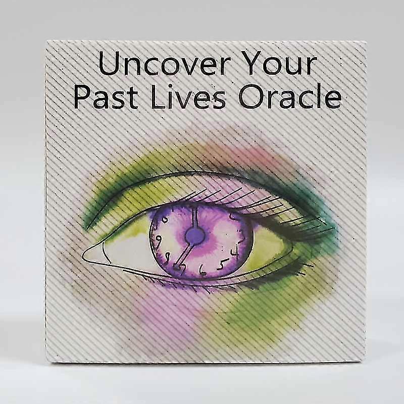 Uncover Your Past Lives Oracle Party Board Game Card