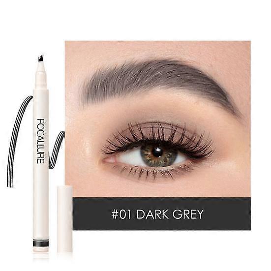 Fork Tip Eyebrow Pen Pencil Long Lasting Cosmetic