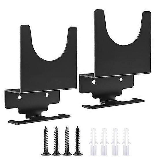 2 Pcs Angle Grinder Holders with Screws Great Load Bearing Anti-slip Angle Grinder Stand Tool Wall Mount Bracket Polisher Storage Rack Angle