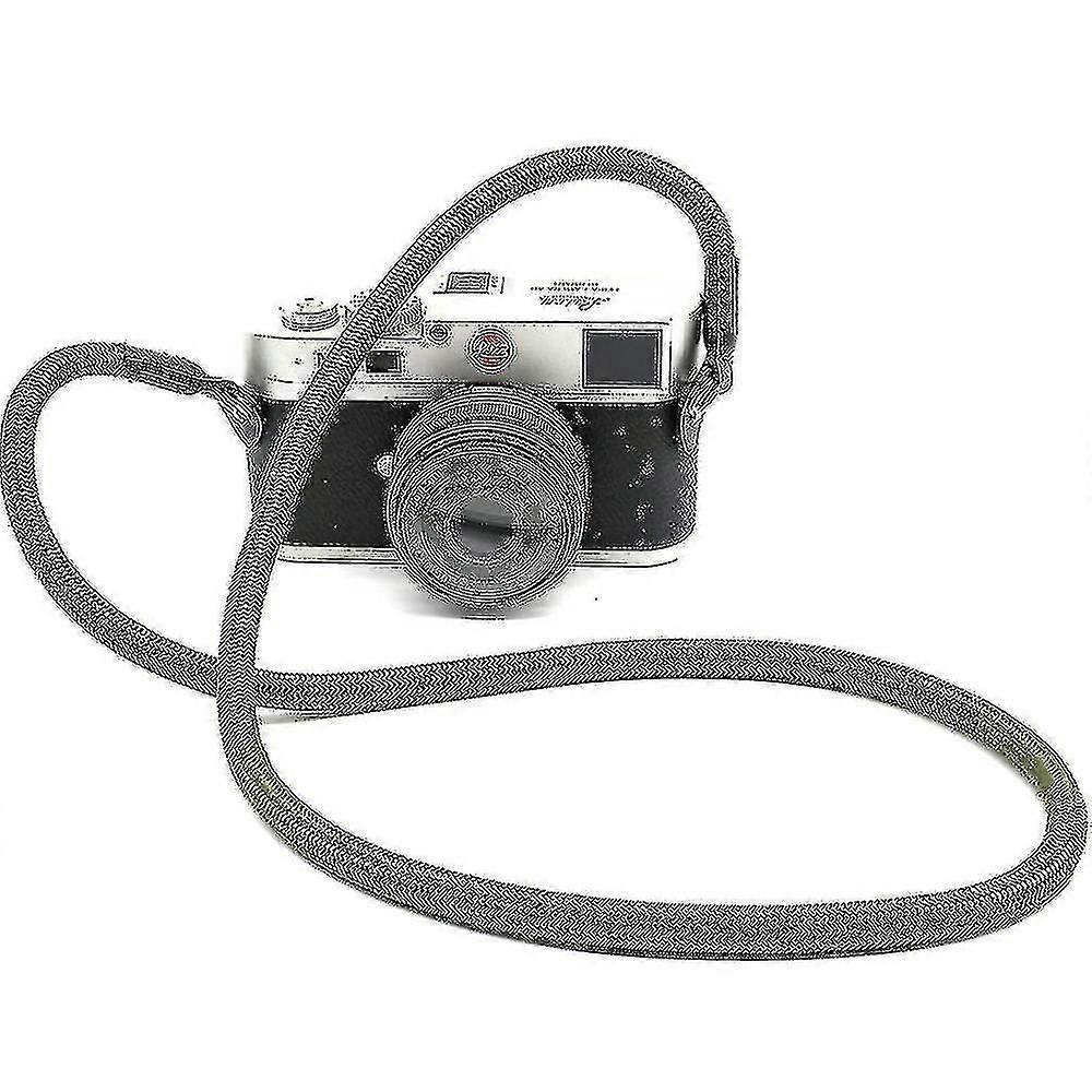 Camera Strap Vintage 105cm Nylon Climbing Rope Camera Neck Shoulder Strap For Micro Single And Dslr Camera