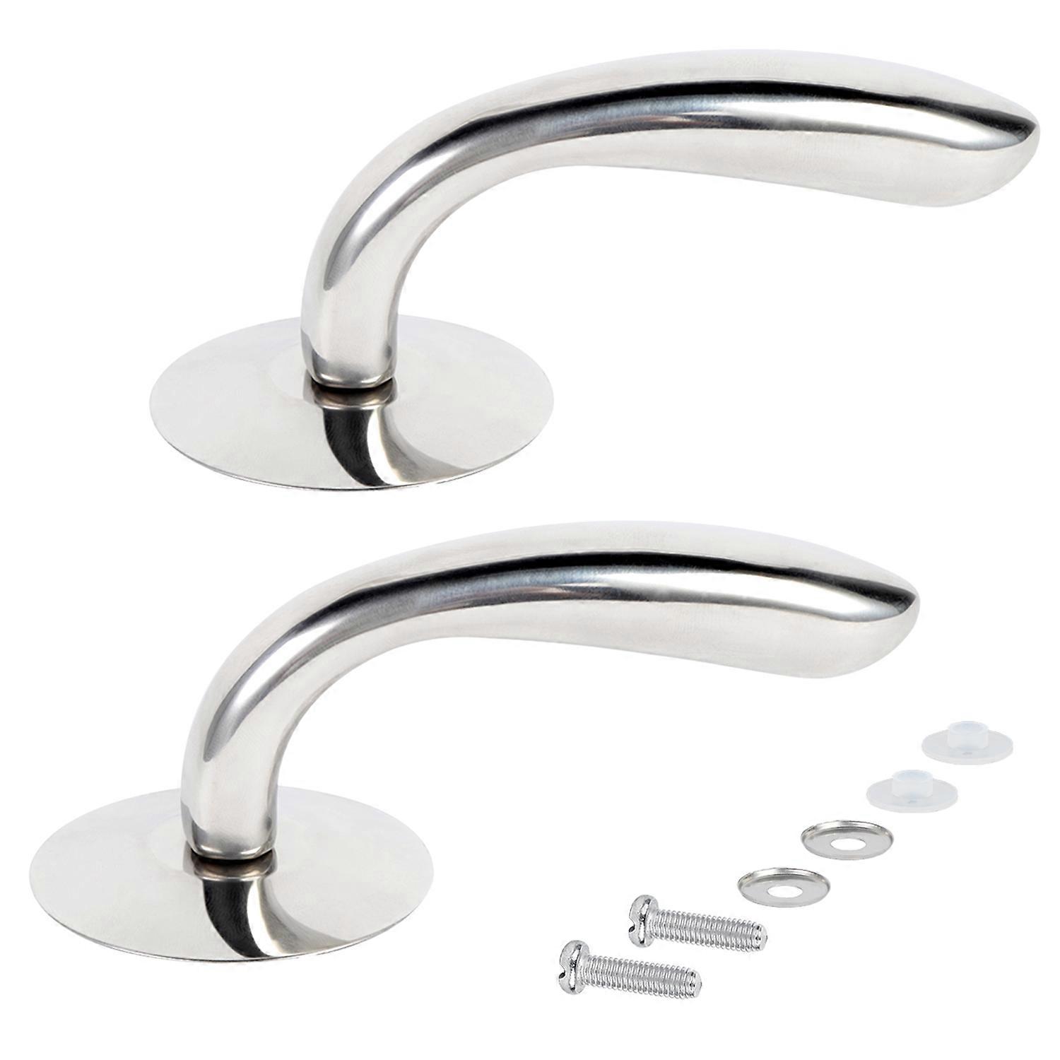2 Stück Topfdeckelknopf, Edelstahl-Ersatzknopf Küche Kochgeschirr Deckeldeckel Knopf Griff für