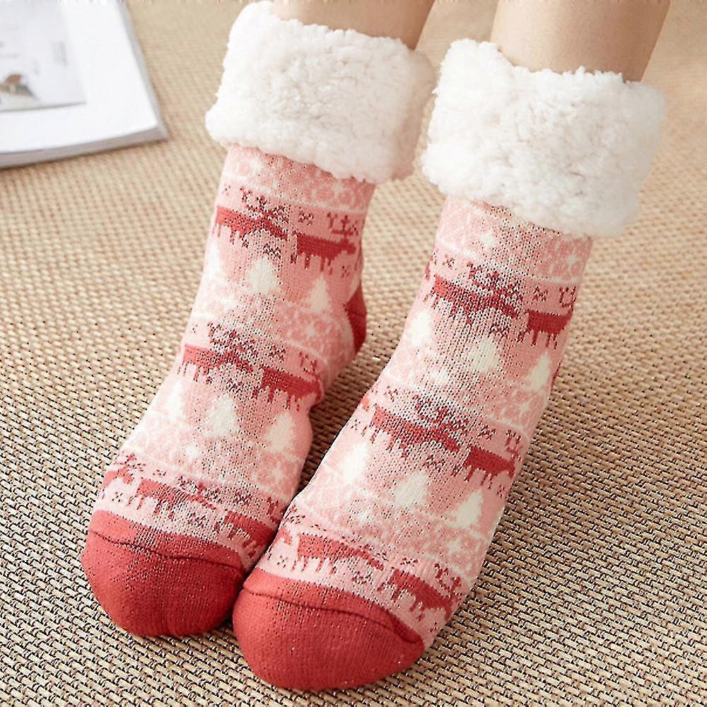 Women'S Long Socks Thickened Soft And Comfortable Slipper Socks, Home Socks