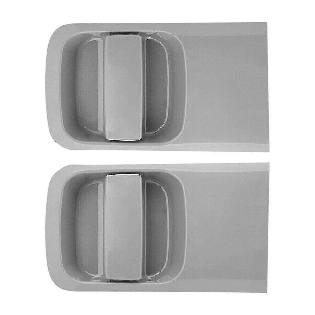 2 قطعة يسار + يمين انزلاق خارجي مقبض باب خارجي رمادي لهيونداي H1 Grand Starex Imax I800 2 S202412271768