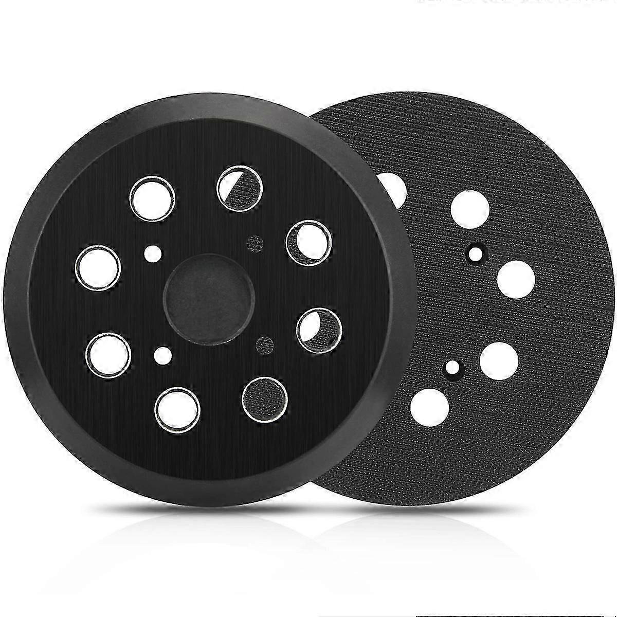 2pcs Sander Replacement Pad 5 In 8 Hole Hook And Loop Orbital Sanding Pad Parts For Rs290 Rs280 P41