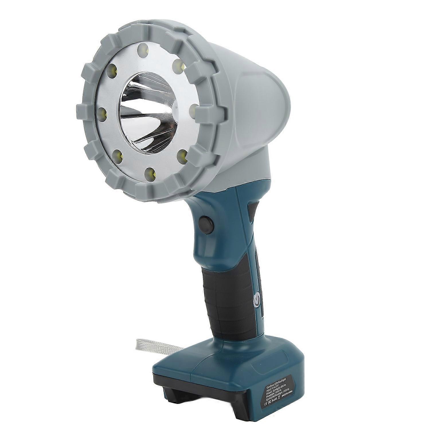 Portable Work Light 3 Lighting Modes Handheld ABS Housing Rechargeable Lamp for Construction Factory