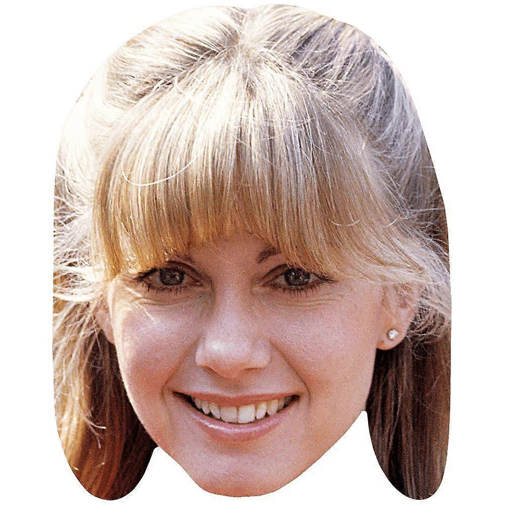 Olivia Newton-John (1970s) Celebrity Mask, Flat Card Face