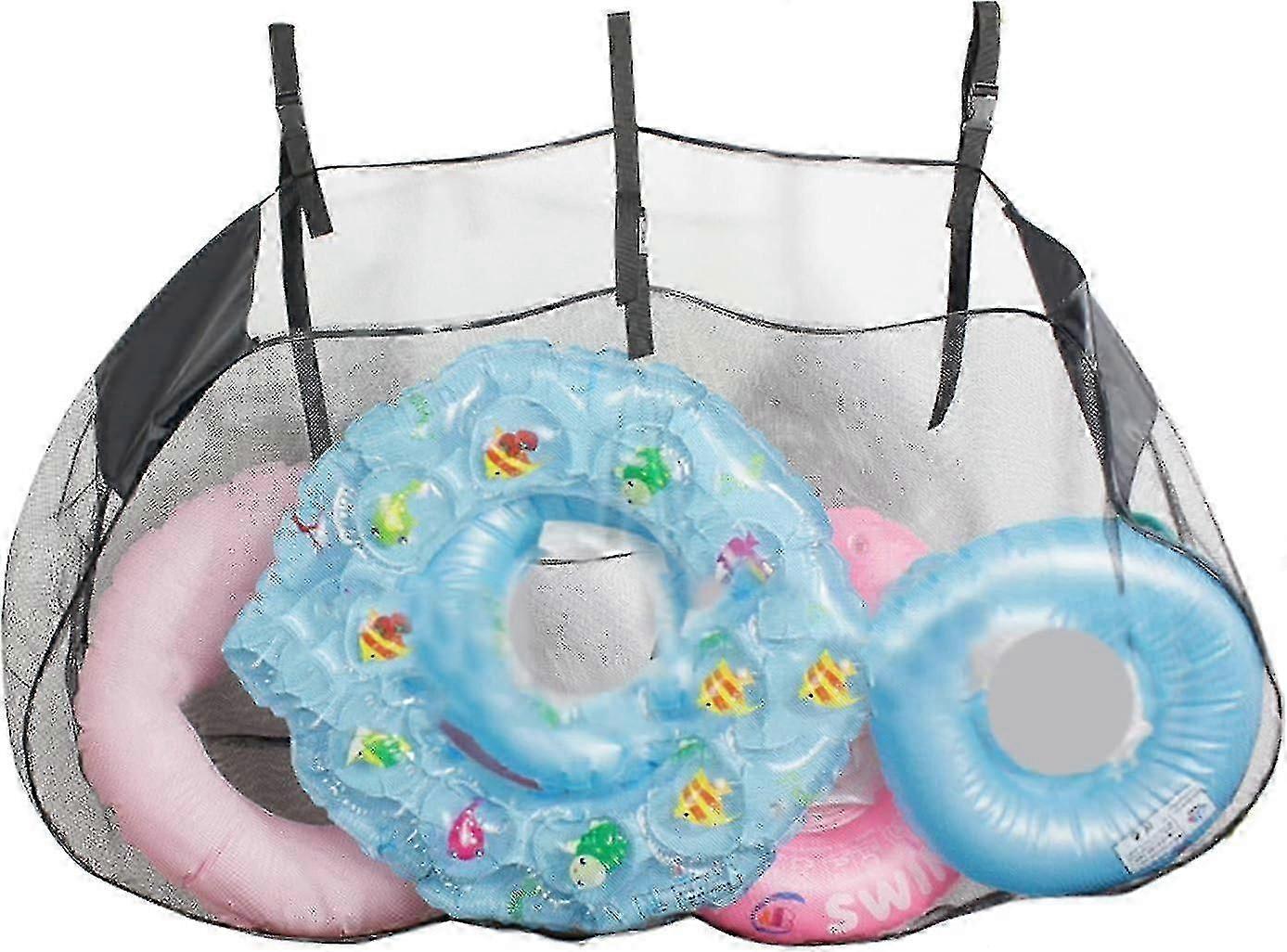 Pool Float Storage Bag, Pool Storage Bag Pool Toy Storage Swimming Pool Bag, Large Hanging Net Bag For Pool Fence, Beach Lucky_B