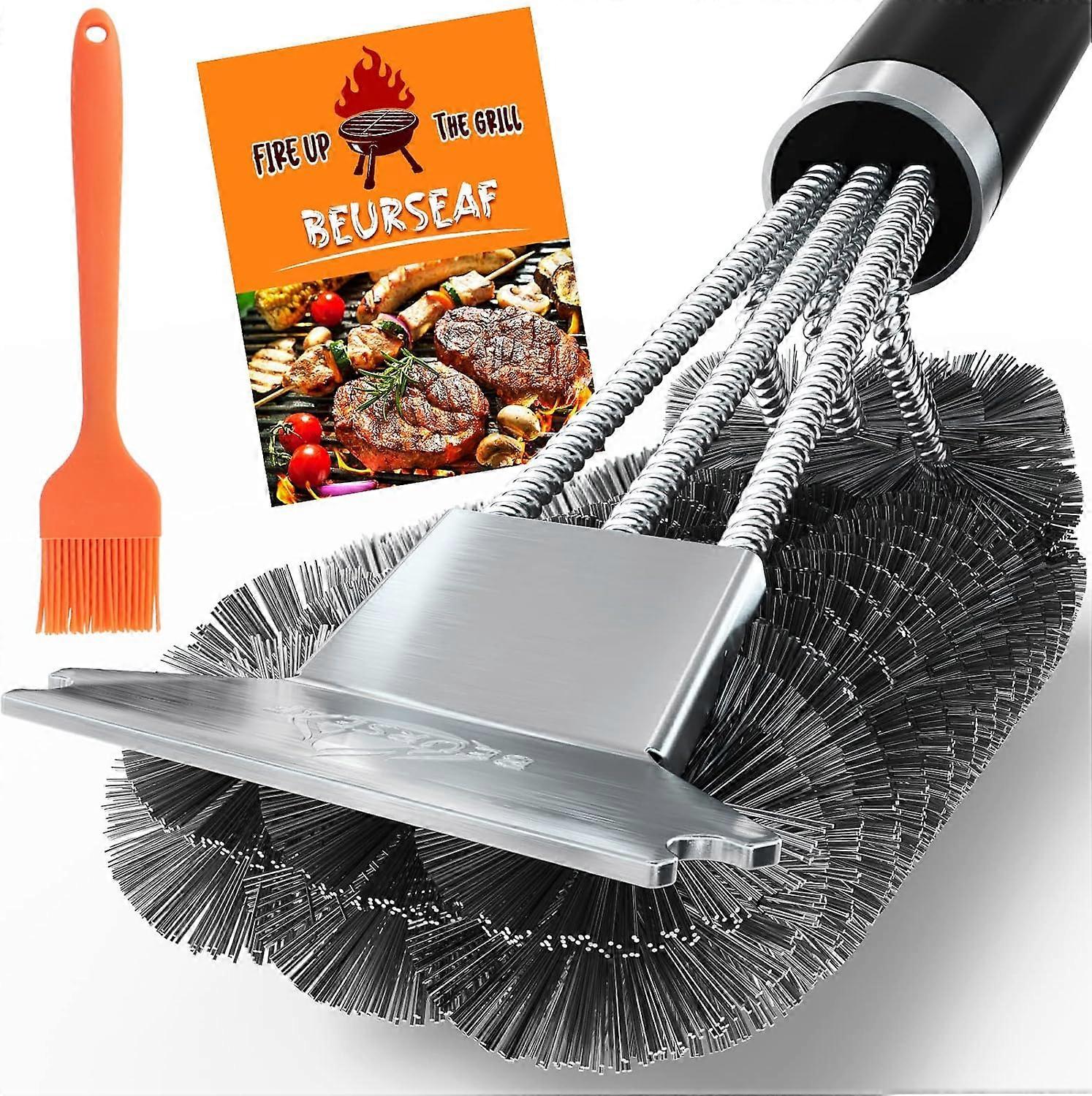 BBQ Grill Børste, Rustfrit Stål Børster