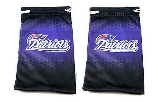New England Patriots NFL Microfiber Team Color Sunglasses Bag 2 Pack