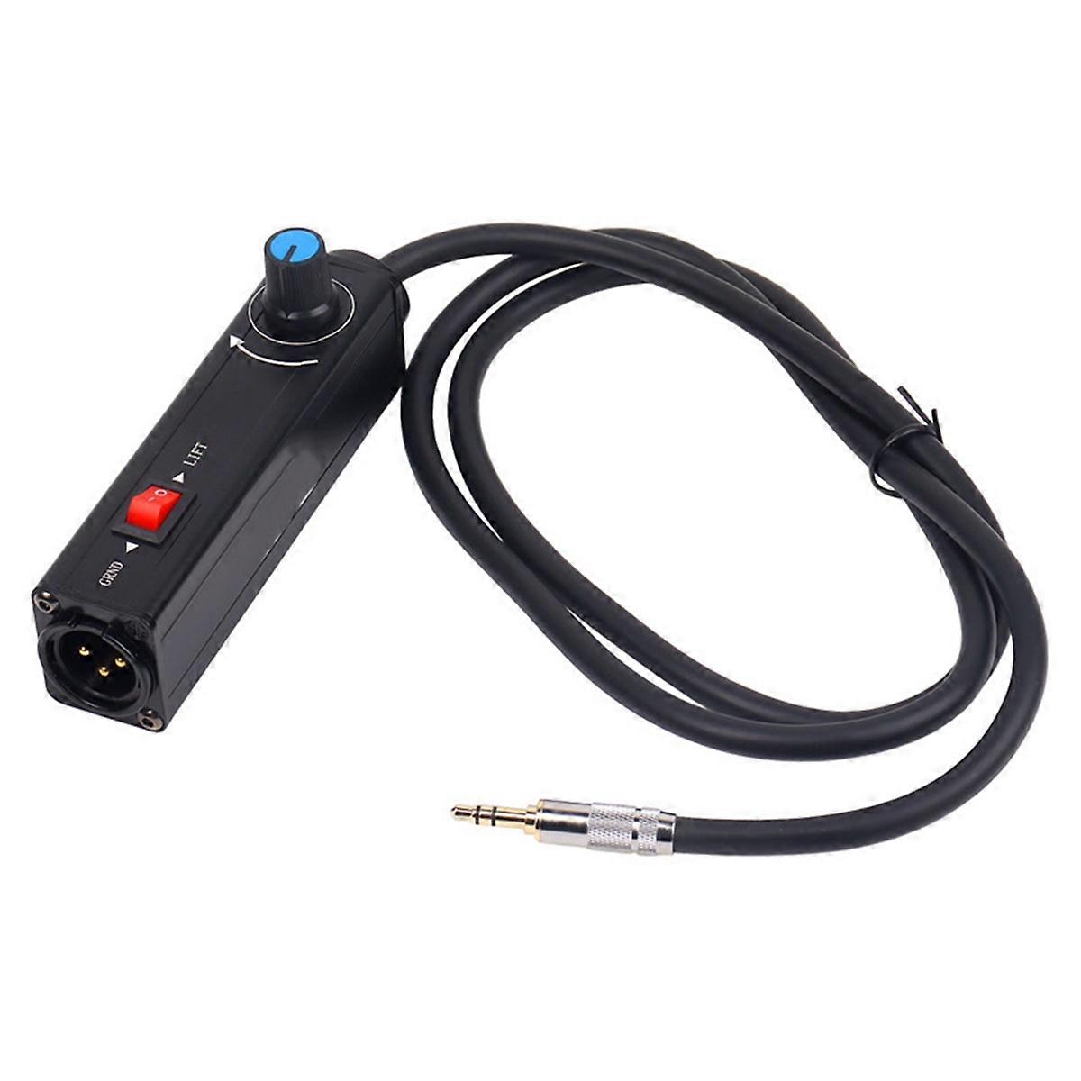Professional 3.5 to XLR Audio Isolator Audio Noise Elimination Current Sound Transformer Signal Noise Reducer