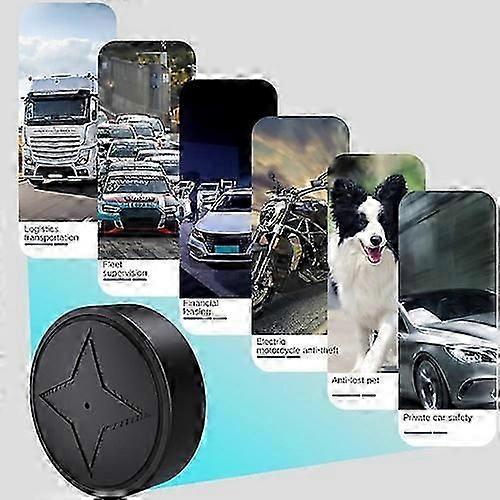Mini 2-piece Strong Intellige Black Car GPS Locator