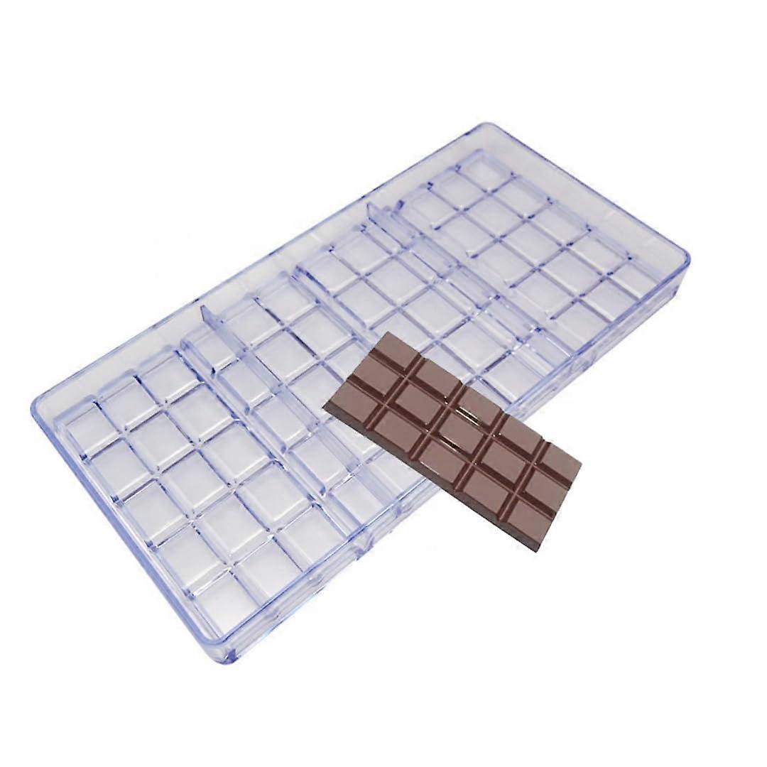 Polycarbonate Hard Chocolate Bar Making Mold for Home and Commercial Use